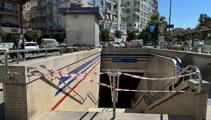 İzmir Metrosu’nda yürüyen merdivenin ters yönde hareket etmesi sonucu 9 kişi yaralandı