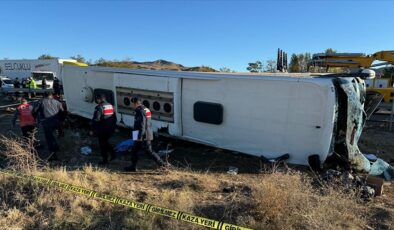 Aksaray’da otobüs kazası: 6 ölü, 34 yaralı!