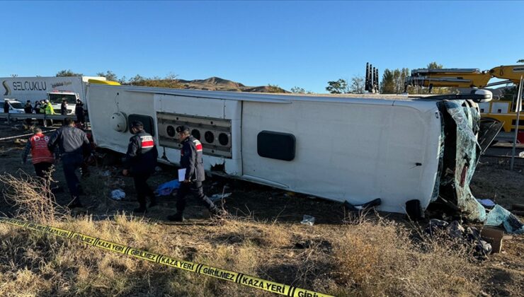 Aksaray’da otobüs kazası: 6 ölü, 34 yaralı!