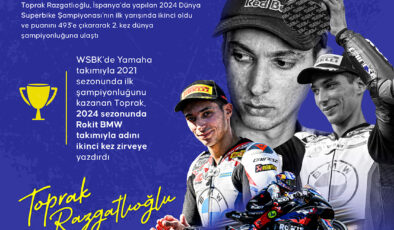 Toprak Razgatlıoğlu, 2024 Dünya Superbike’ta şampiyon oldu