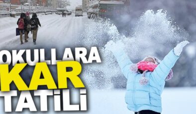 11 il için “sarı” uyarı: 18 ilde Okul tatil,yoğun kar yağışına dikkat !