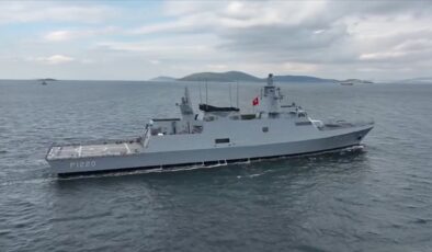 Açık deniz karakol gemisi TCG AKHİSAR ilk seyrini gerçekleştirdi