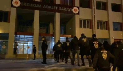 Erzurum merkezli araç kiralama dolandırıcılığı soruşturmasında 83 zanlı tutuklandı