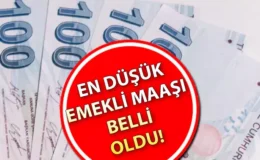 En düşük emekli aylığı 14 bin 469 liraya yükseltildi