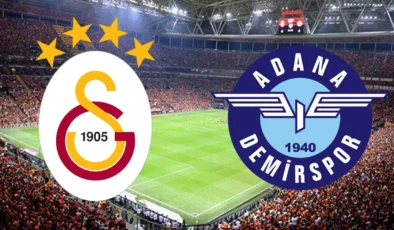 Galatasaray ile Adana Demirspor 42. randevuda